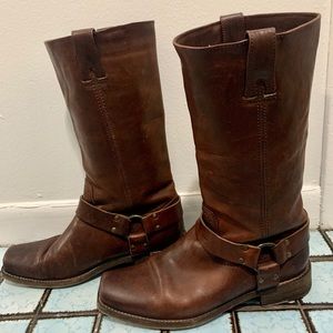 Frye 12R Harness Boots